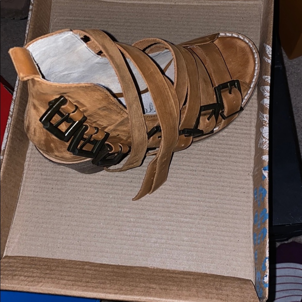 Peep toe Booties/ Brand New never worn
